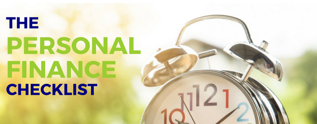 Personal Finance Checklist _ Be the MacGuyver of Personal Finance